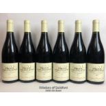 SIX BOTTLES OF 2015 BOURGOGNE HAUTES CÔTES DE NUITS ROUGE, LA VACHEROTTE, DOMAINE VINCENT LEDY, RED,