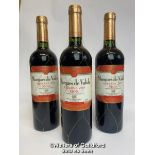 Three bottles of 2003 Reserva Marques De Valido Rioja, 75cl, 13% vol / Please see images for fill