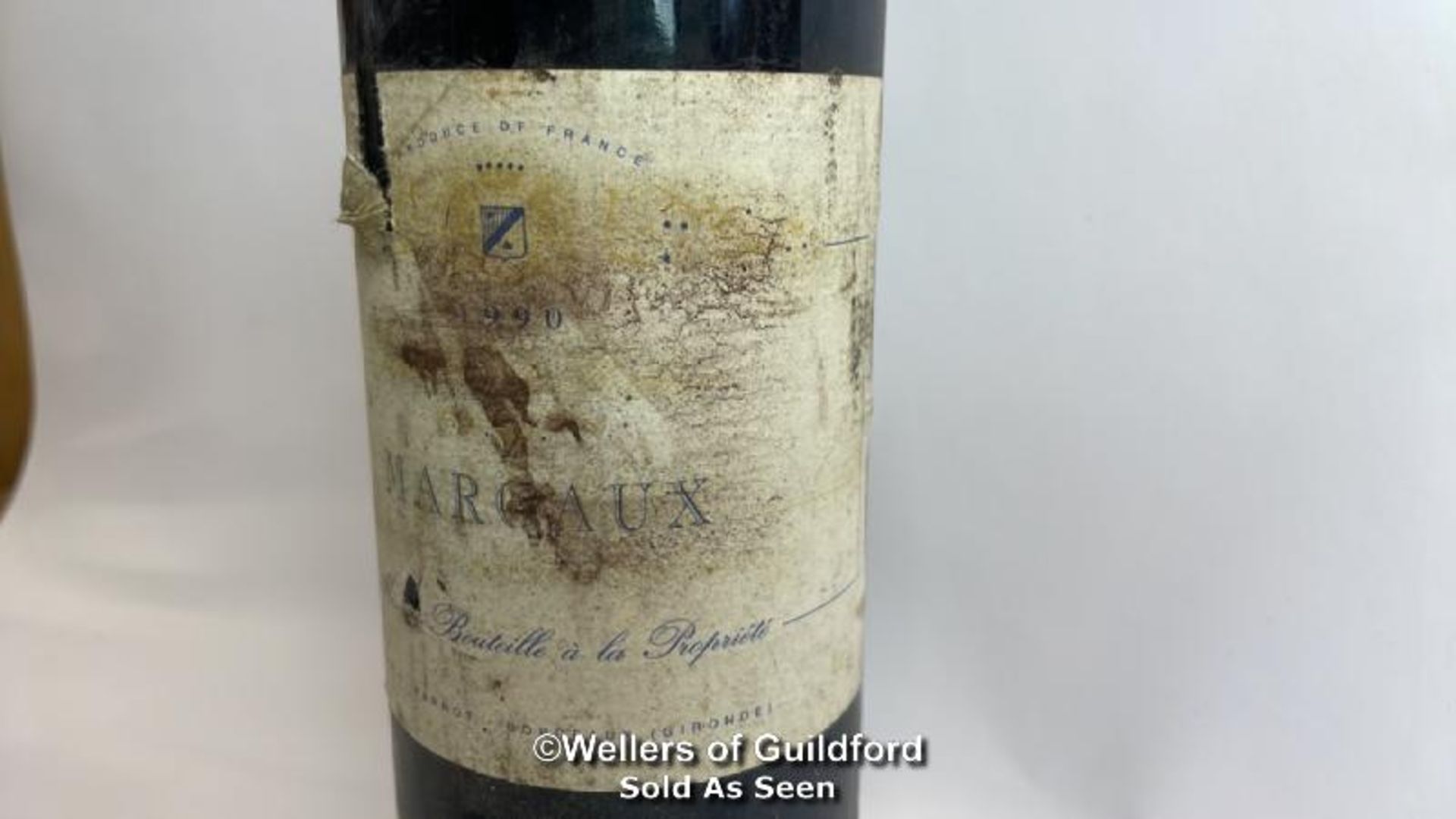 1990 Margaux Par E Parrot Bordeaux (Gironde), 75cl, 12% vol / Please see images for fill level and - Image 8 of 12