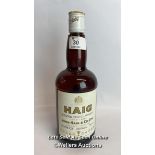 Haig Blended Scotch Whisky Gold Label, 70 Proof, 75.7cl / Please see images for fill level and