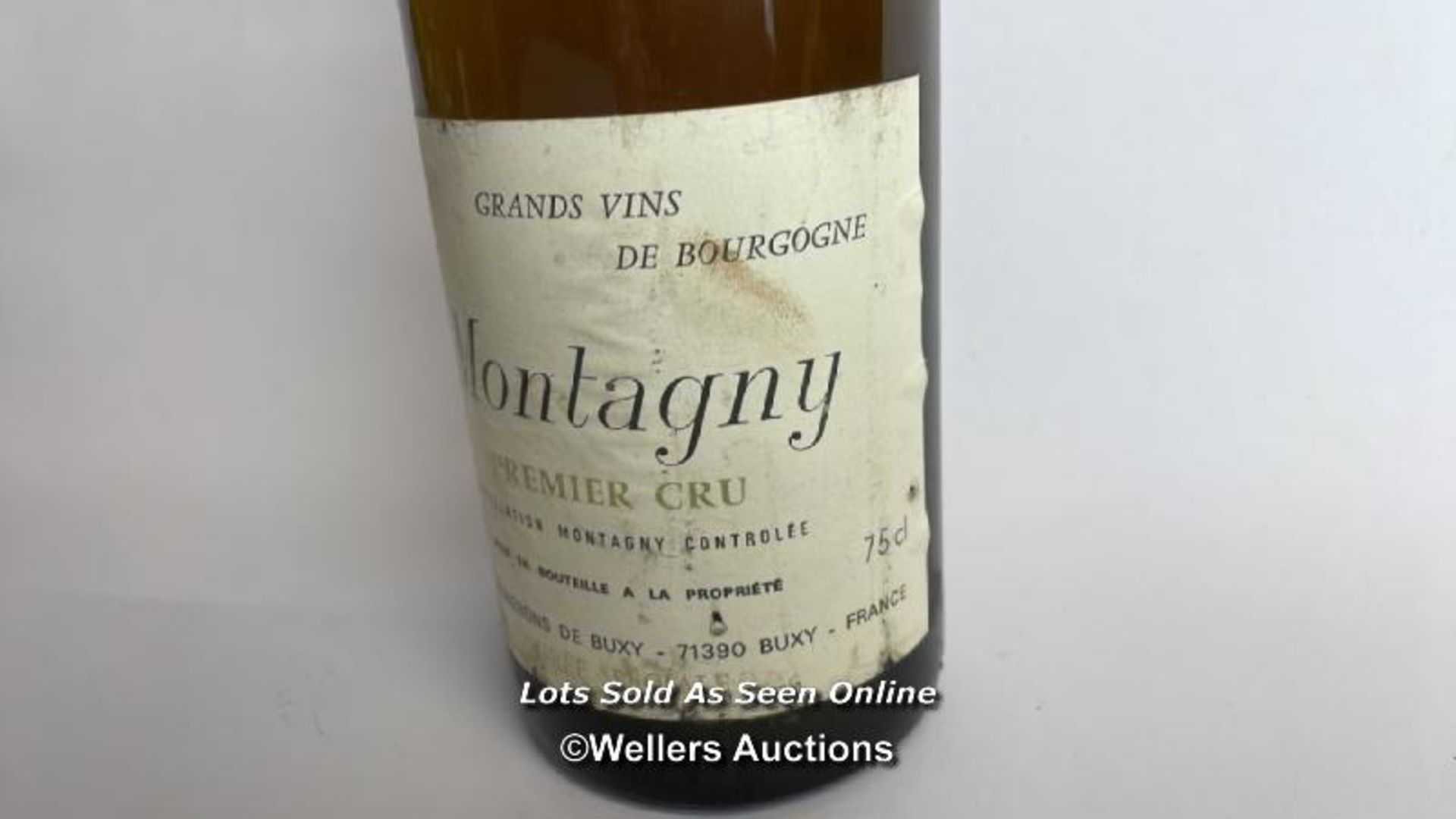 1991 Grand Vins De Bourgogne Monagny Premiuer Cru Cuvee Speciale, 75cl, 13% vol / Please see - Image 4 of 6