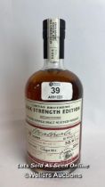 Chivas Brothers Cask Strength Edition Speyside Single Malt Scotch Whisky, Strathisla, Aged 19 Years,