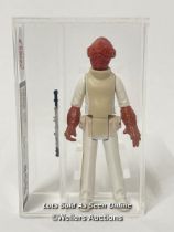 Star Wars vintage Admiral Ackbar 3 3/4" figure, HK 1982, UKG graded 85% figure 90 paint 85