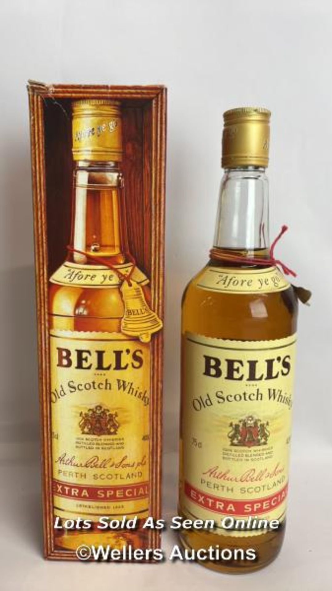 Bell's Extra Special Old Scotch Whisky, "Afore Ye Go", 75cl, 43% vol, In original box / Please see