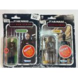 Star Wars - Two Hasbro Retro Collection 3 3/4" figures, Grand Inquisitor and IG-11 (VAT on hammer