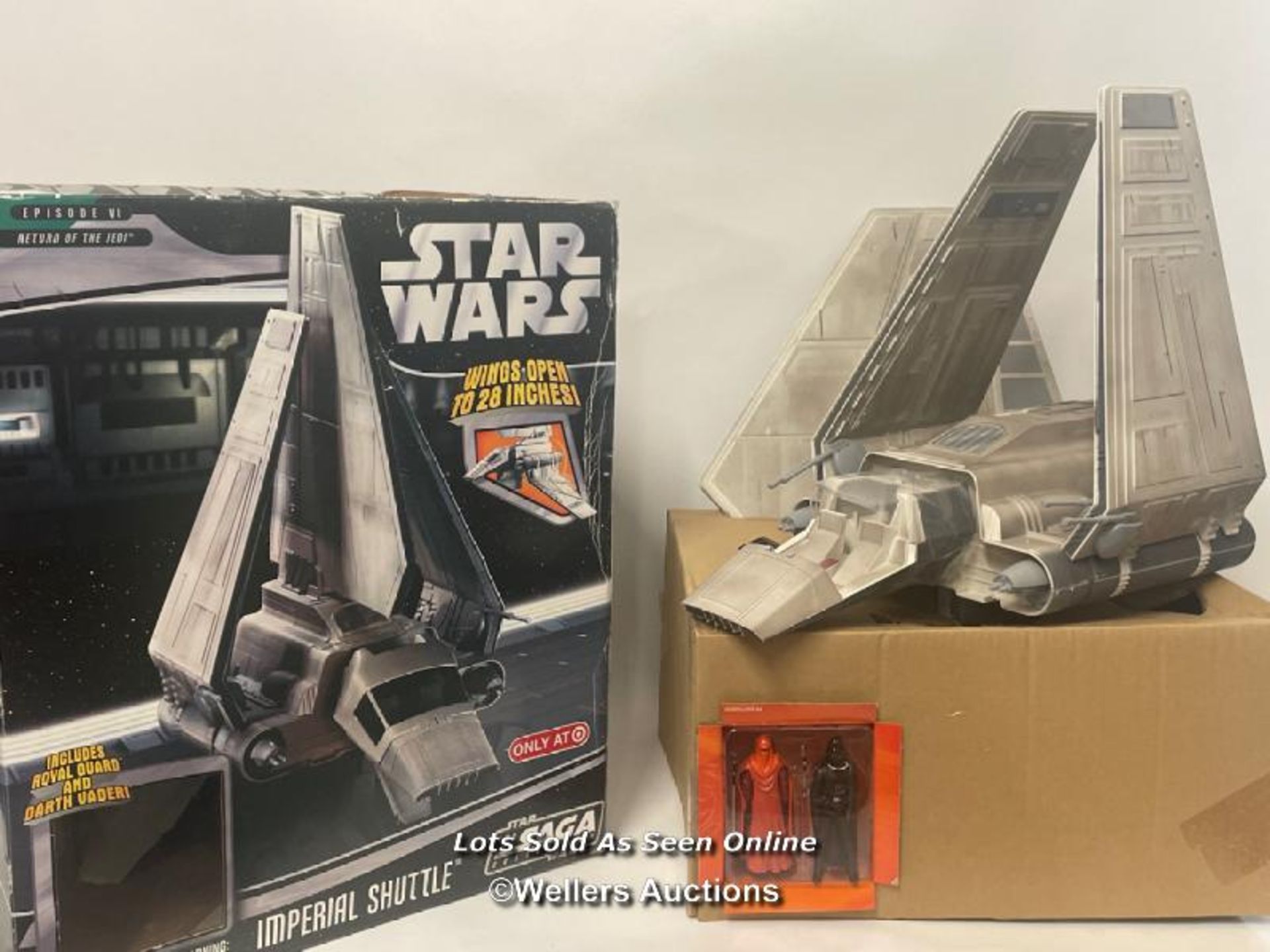 Hasbro The Saga Collection Return of the Jedi Imperial Shuttle Target exclusive, 2006, appears to