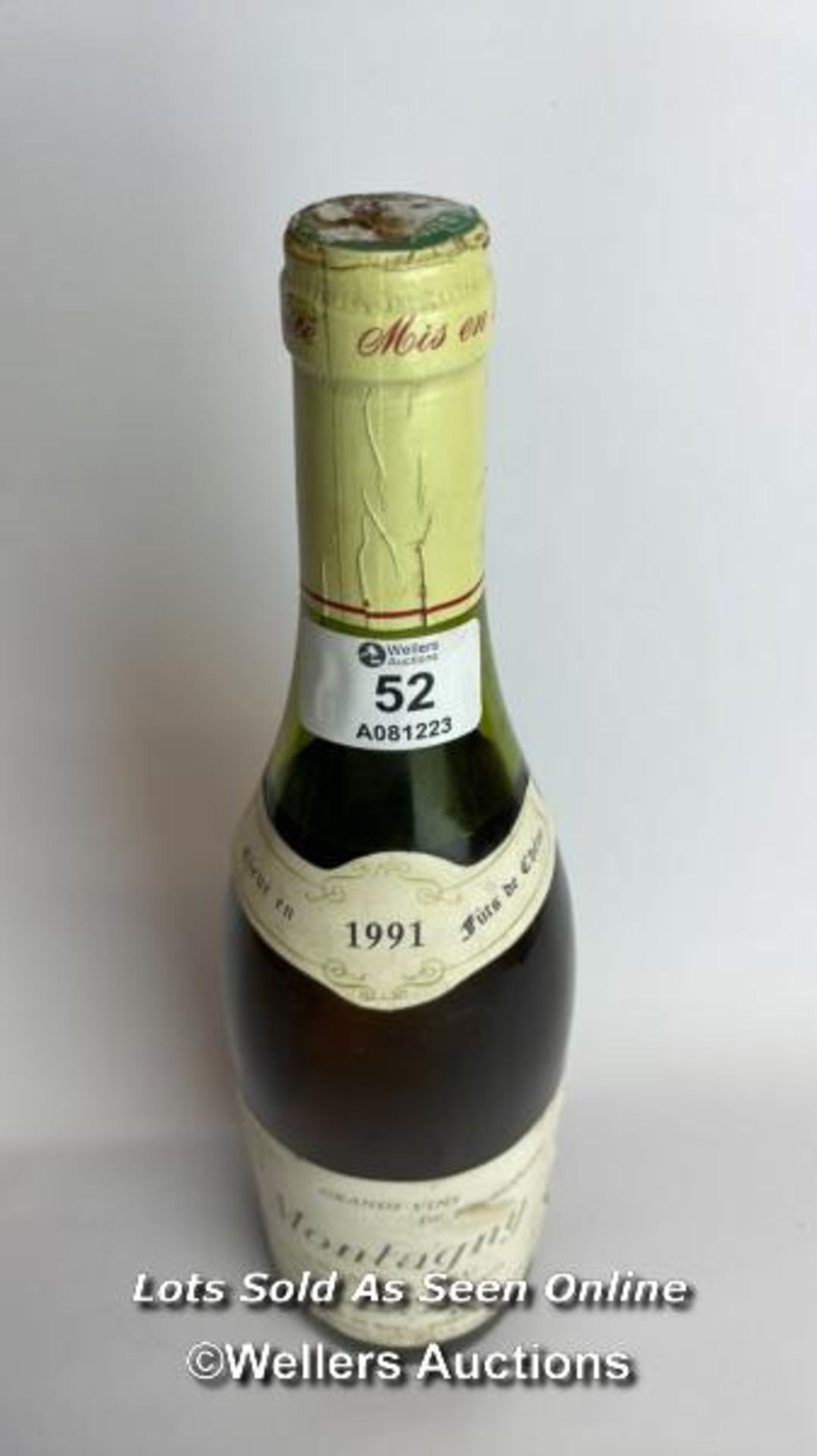 1991 Grand Vins De Bourgogne Monagny Premiuer Cru Cuvee Speciale, 75cl, 13% vol / Please see - Image 5 of 6