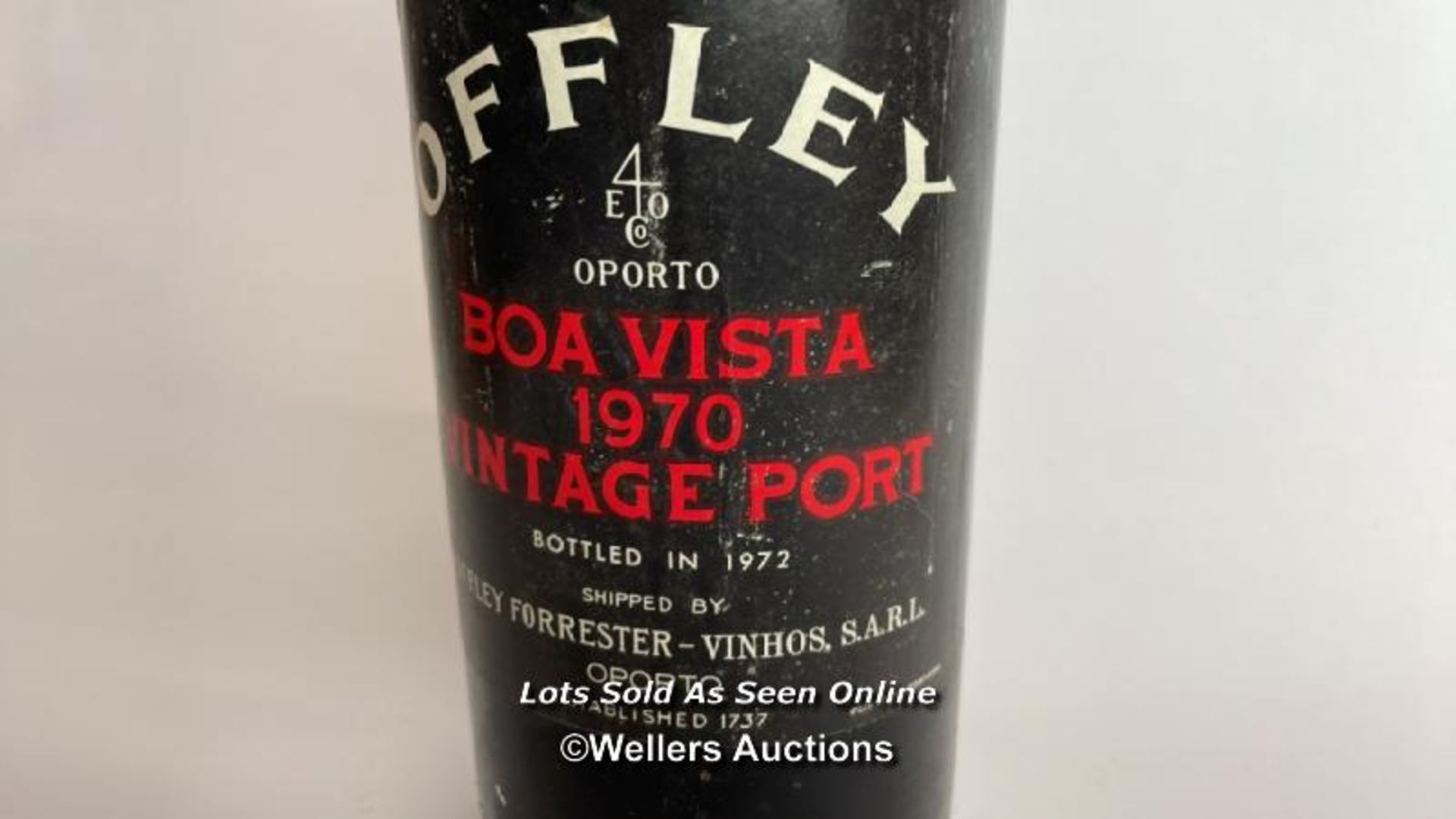 Offley Boa Vista 1970 vintage port, Minor damage to cork / Please see images for fill level and - Image 4 of 6