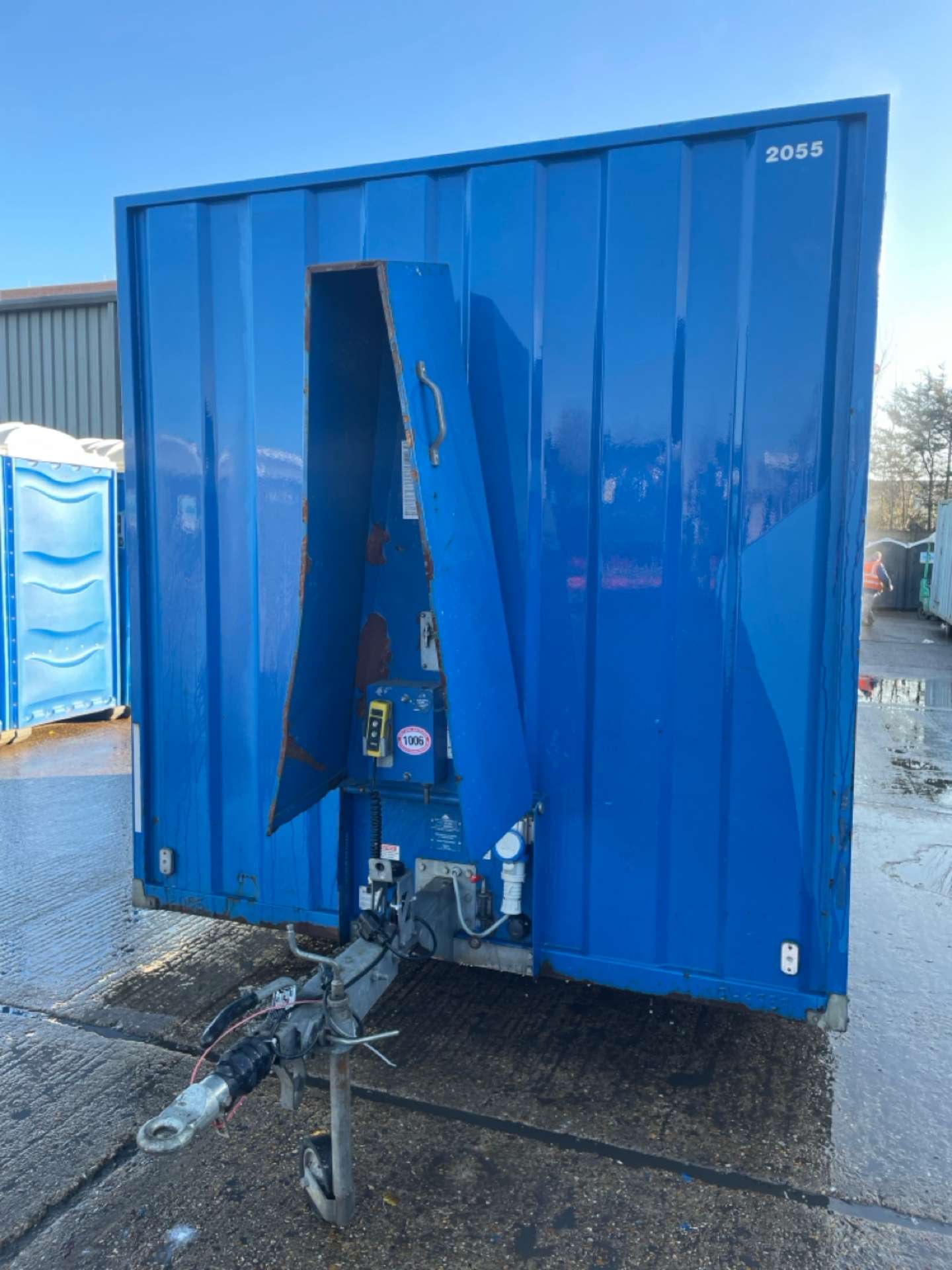 2014 GROUNDHOG GP360 TOWABLE WELFARE UNIT, MODEL: G360AD18, DOM: 09/ ...