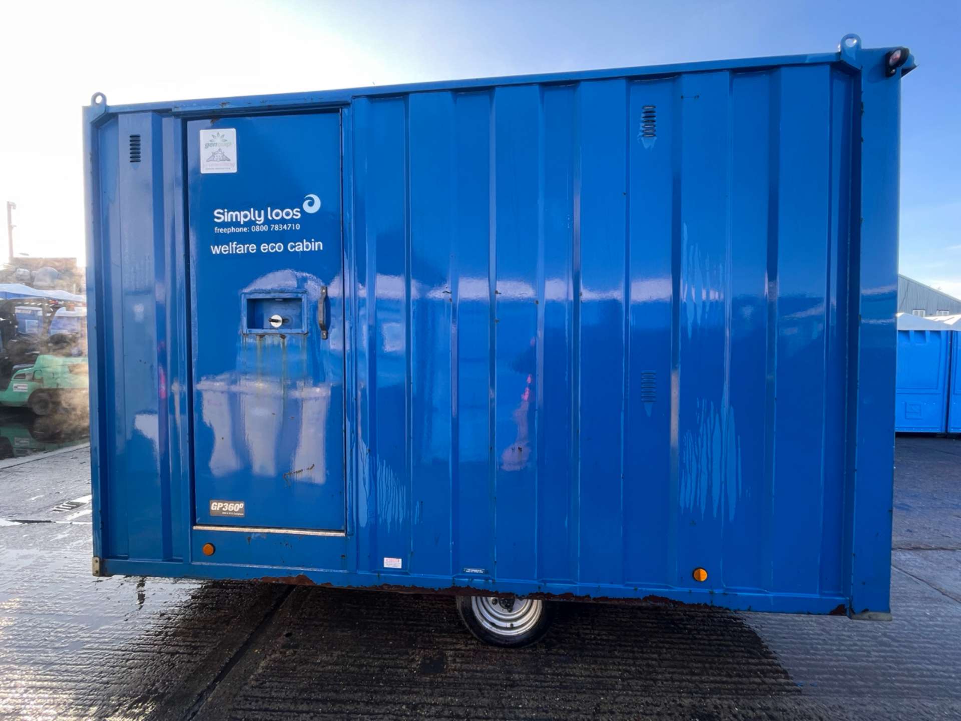 2014 GROUNDHOG GP360 TOWABLE WELFARE UNIT, MODEL: G360AD18, DOM: 08/ ...