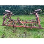 FOLDING TRIPLE K SPRING TINE CULTIVATOR / ITEM LOCATED AT READING