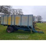 LARGE TIPPING TRAILER / ITEM LOCATED AT BUCKINGHAMSHIRE