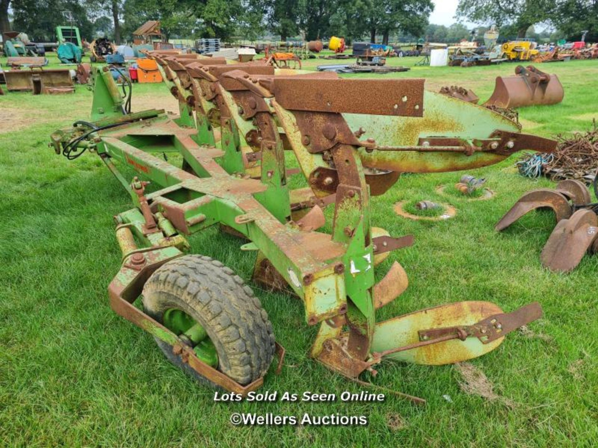 DOWDESWELL DP7E PLOUGH, ONE RETIRED OWNER / ITEM LOCATED AT BUCKINGHAMSHIRE