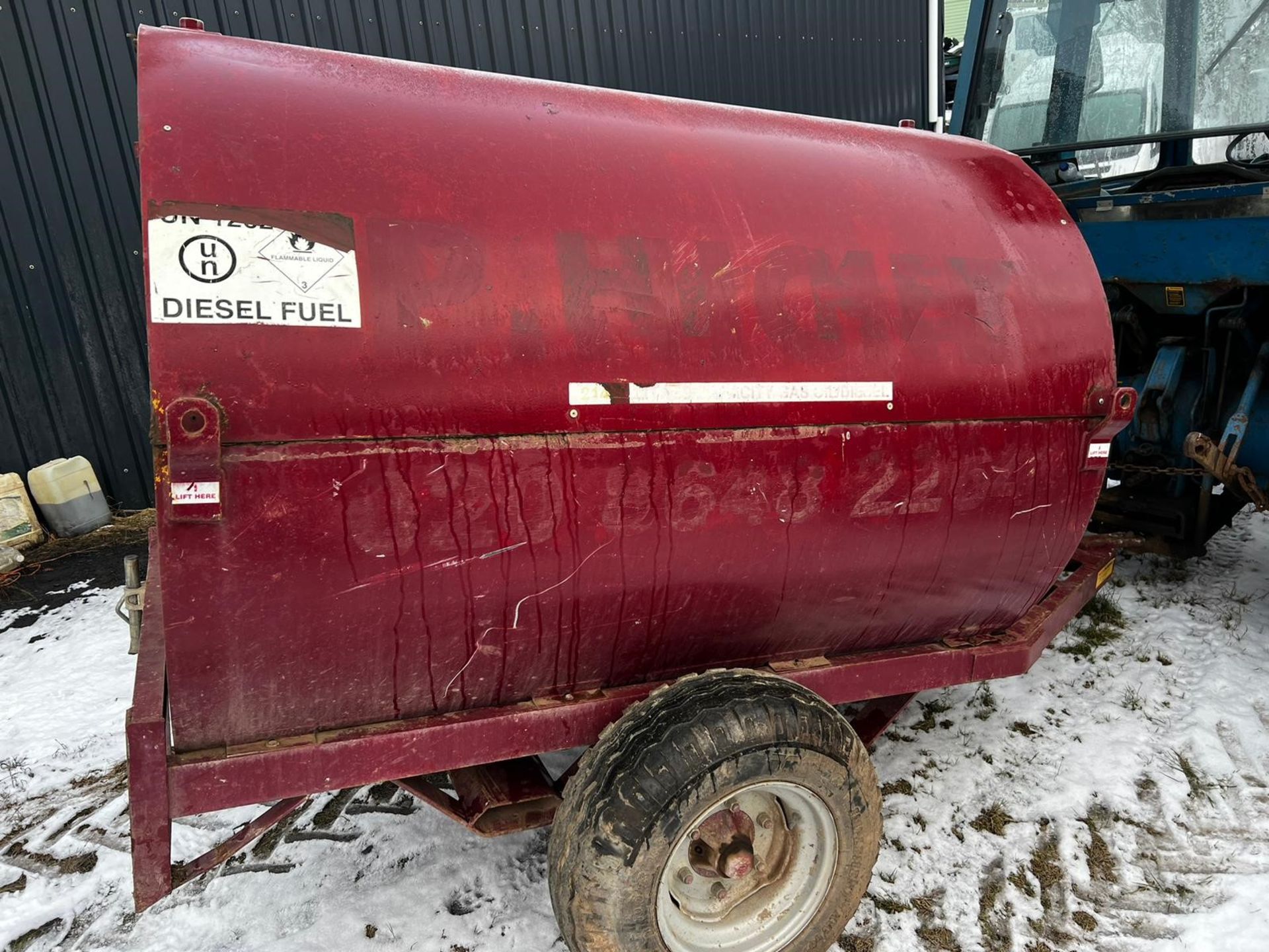 500 GALLON TRAILER ENGINEERING BOWSER - Image 10 of 11