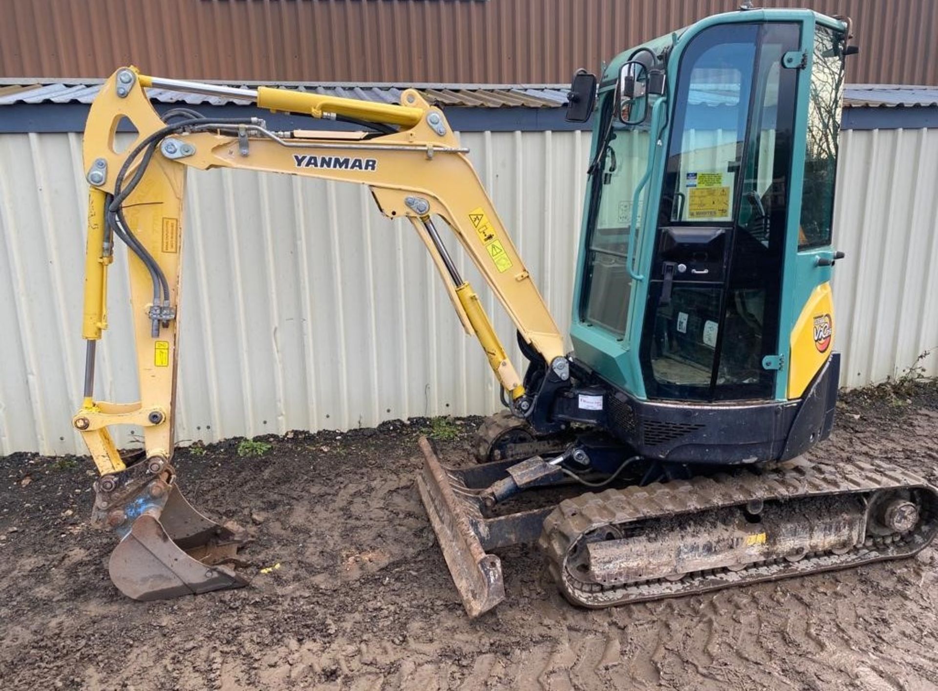 2015 YANMAR V1025-4 MINI EXCAVATOR