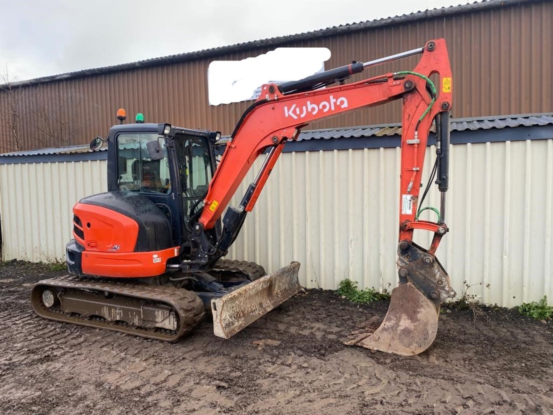 2019 KUBOTA U55-4 MINI DIGGER - Image 9 of 9