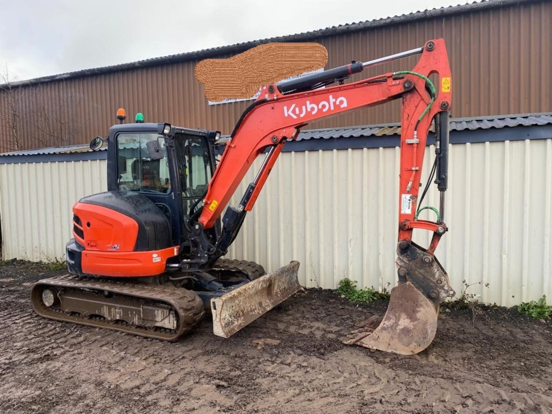 2019 KUBOTA U55-4 MINI DIGGER