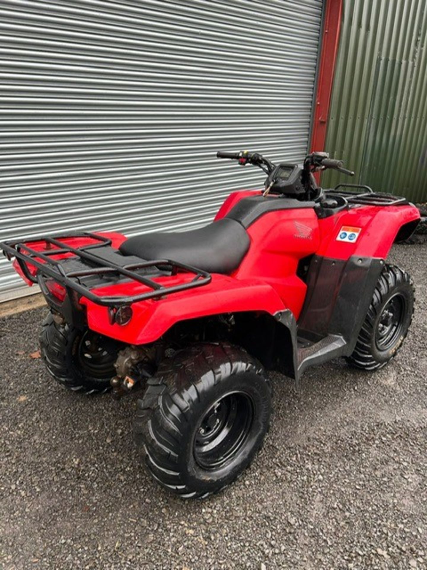 HONDA TRX420 4X4 QUAD BIKE - Image 9 of 12