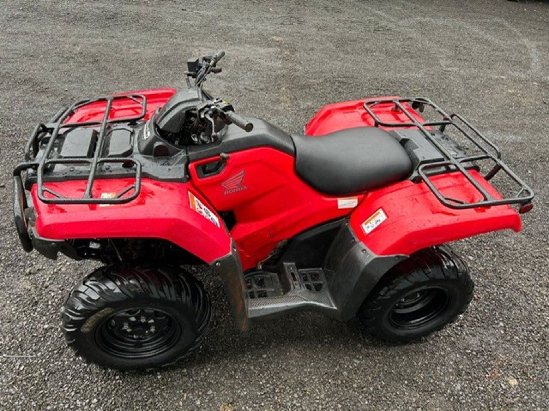 HONDA TRX420 4X4 QUAD BIKE - Image 5 of 12