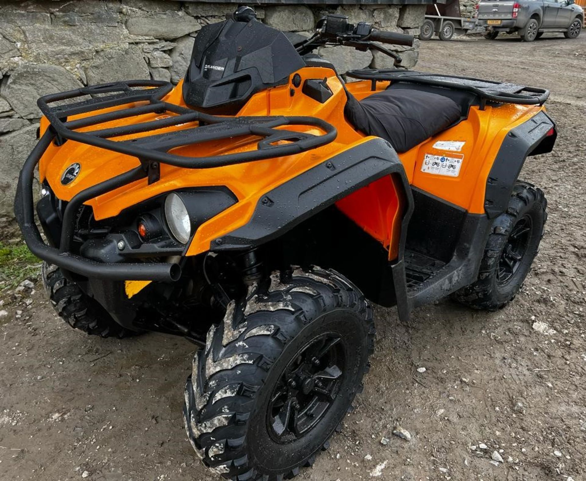 2020 REG CANAM450 QUAD BIKE, 680 HRS - Image 6 of 8