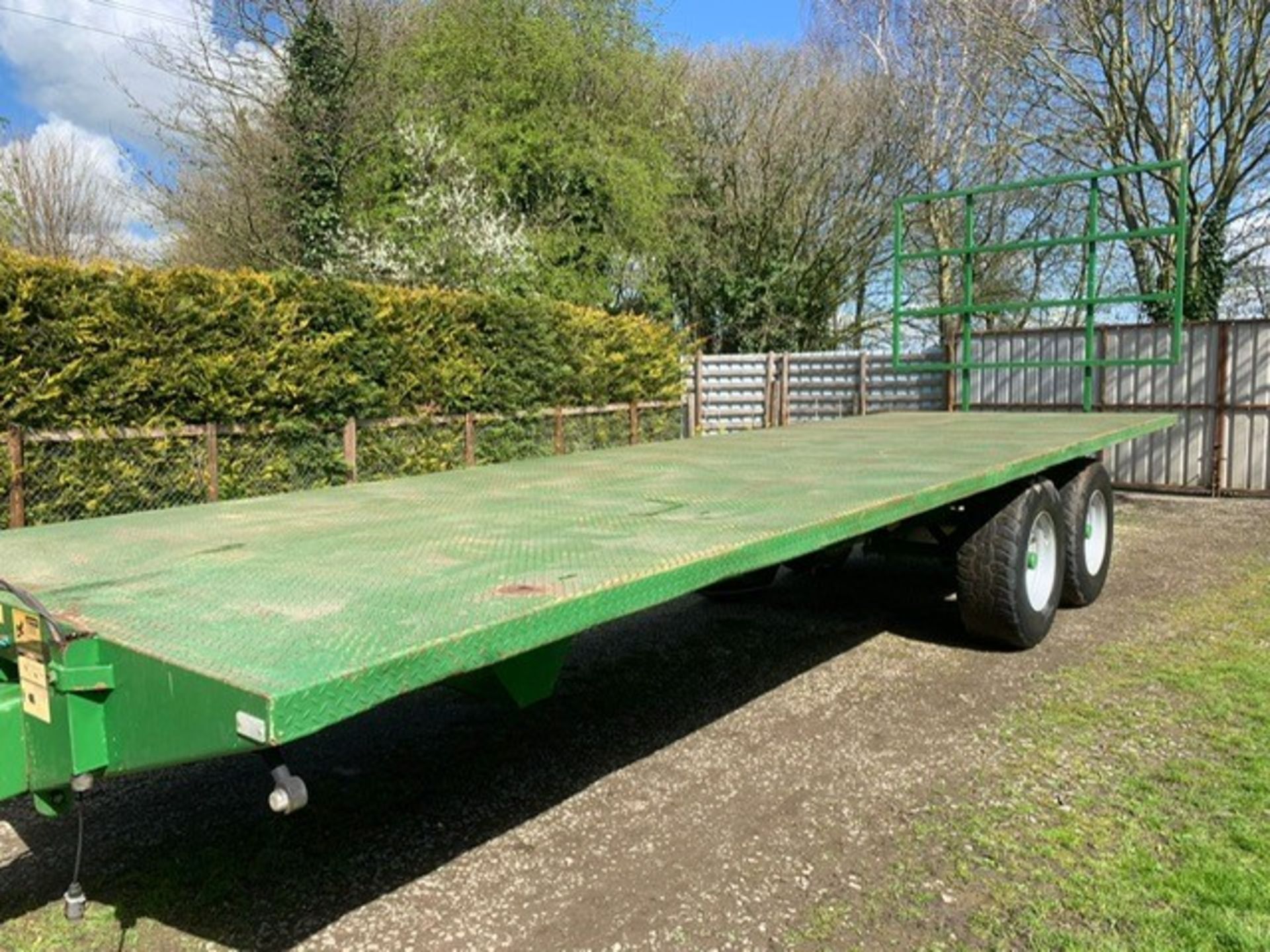 WEEKS 28FT 10 TON BALE TRAILER