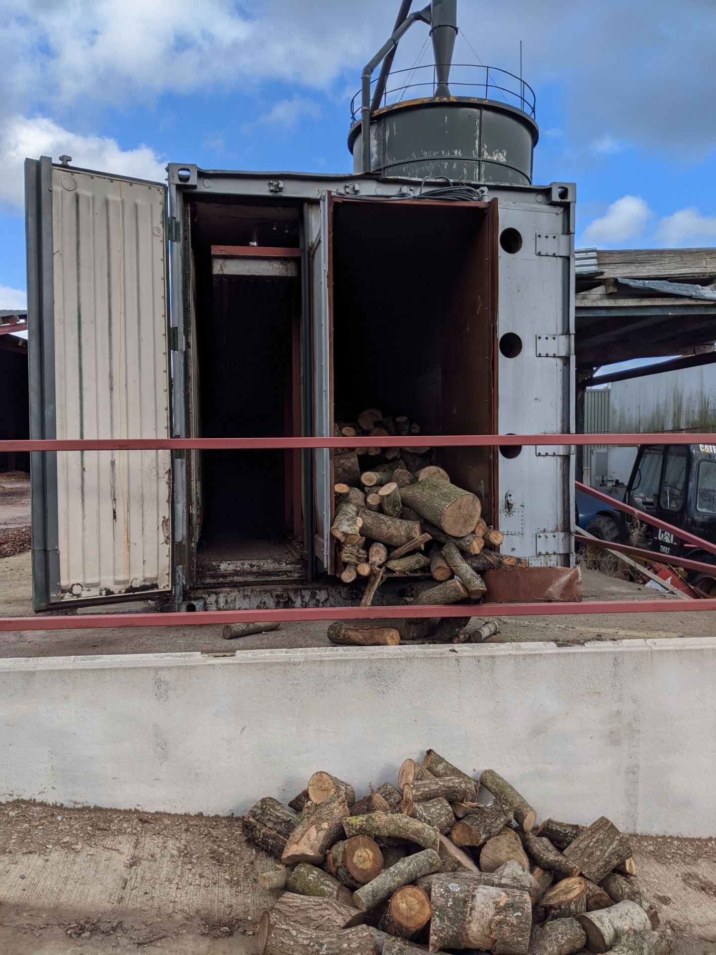 40ft CONTAINERISED LOG DRYER