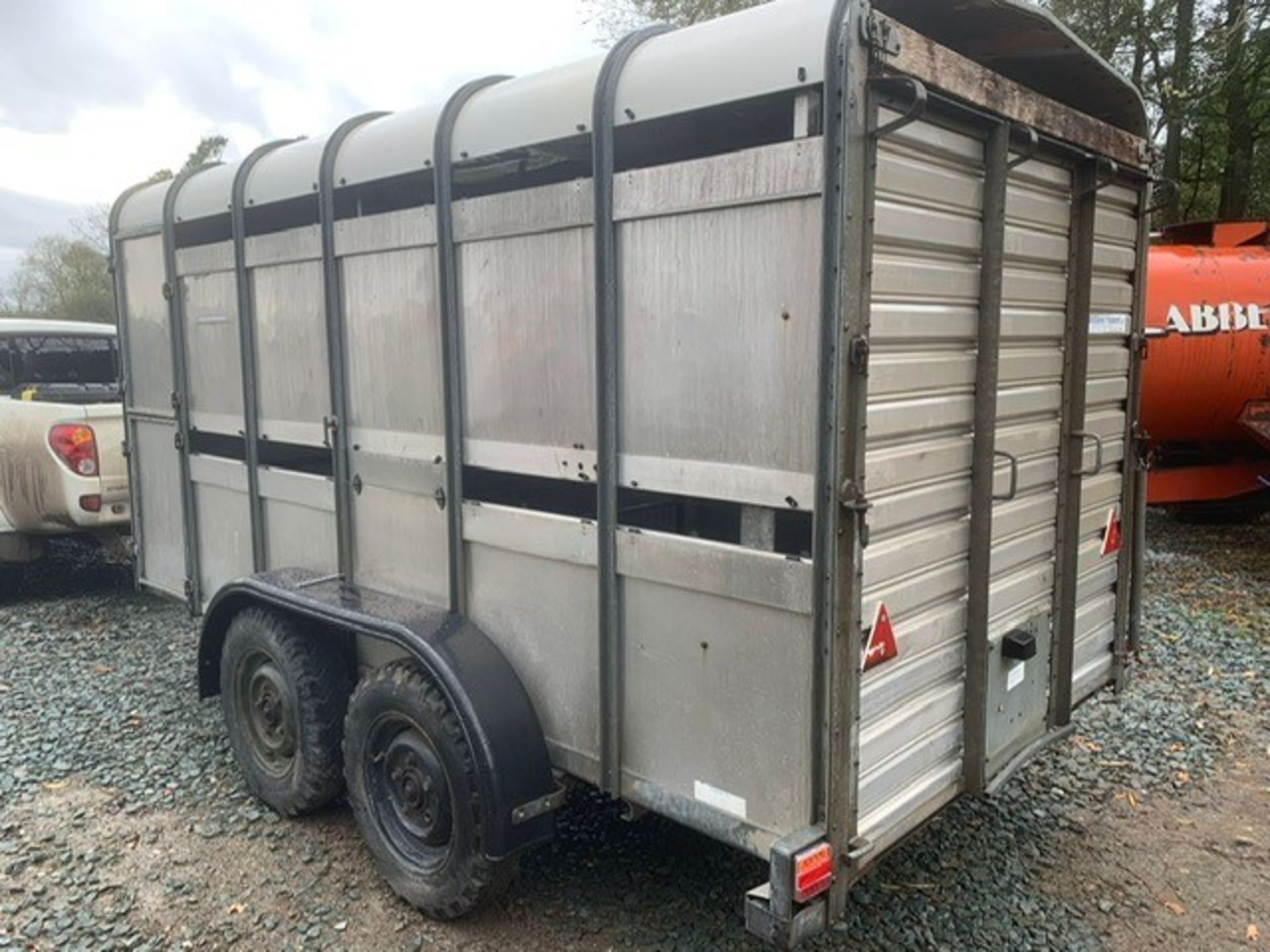 IFOR WILLIAMS 12X5 TWIN AXLE LIVESTOCK - Image 3 of 6