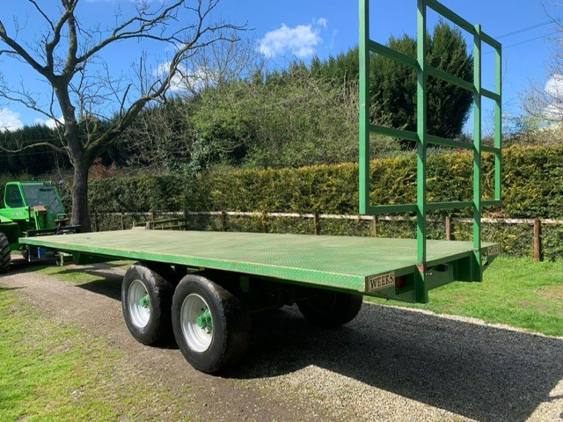 WEEKS 28FT 10 TON BALE TRAILER - Image 2 of 6