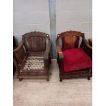 PAIR OF COLONIAL CHAIRS