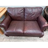 MODERN LEATHER SOFA