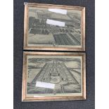 PAIR OF REPRODUCTION FRAMED PRINTS