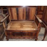 REPODUCTION MONKS BENCH