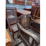 COLONIAL CHAIR WITH ROCKING CHAIR