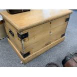 LARGE VICTORIAN PINE CHEST