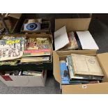 5 BOXES OF MIXED BOOKS