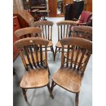 VICTORIAN BEECH COUNTRY CHAIRS