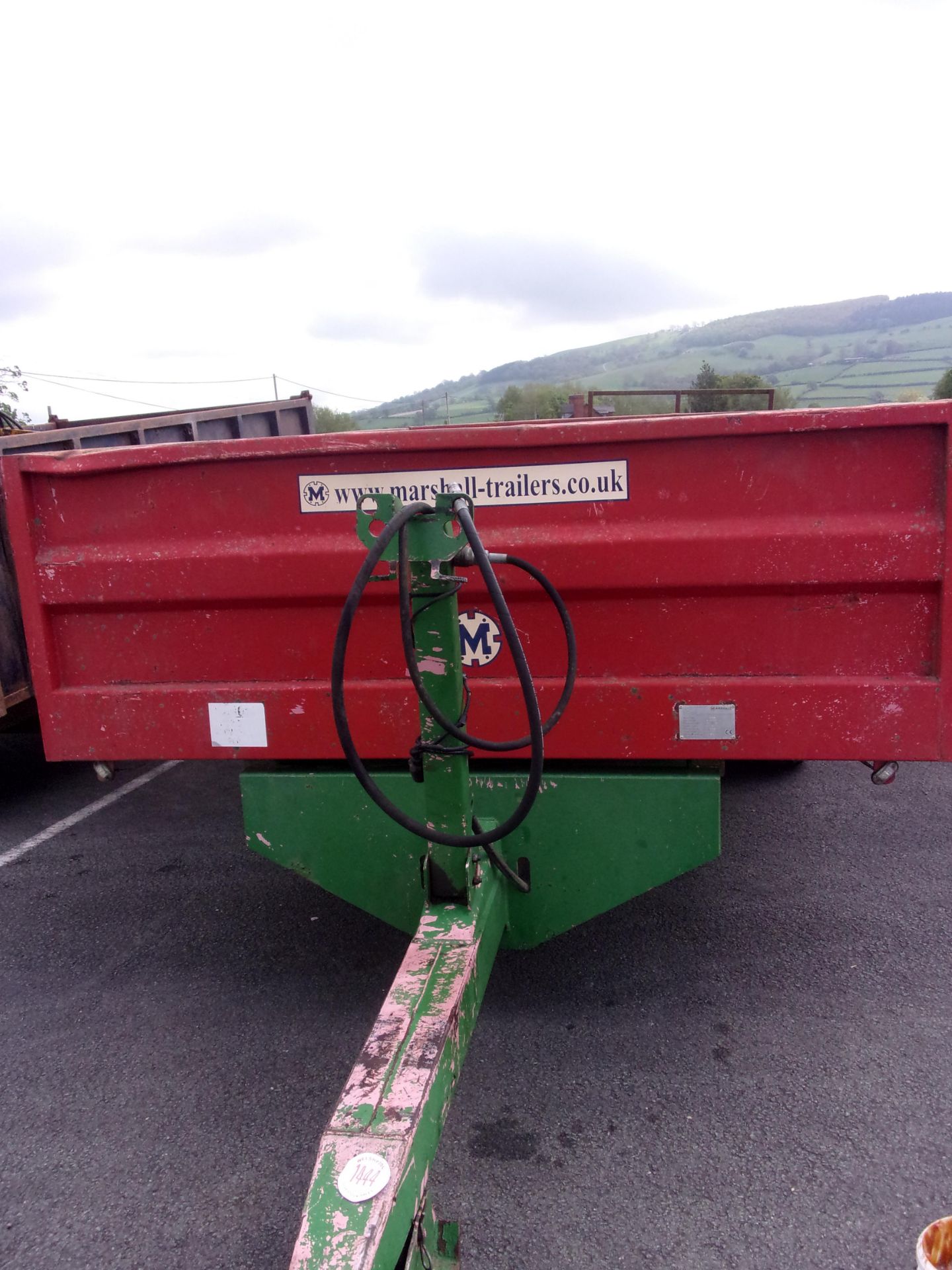 MARSHALL TWIN AXLE TIPPING TRAILER