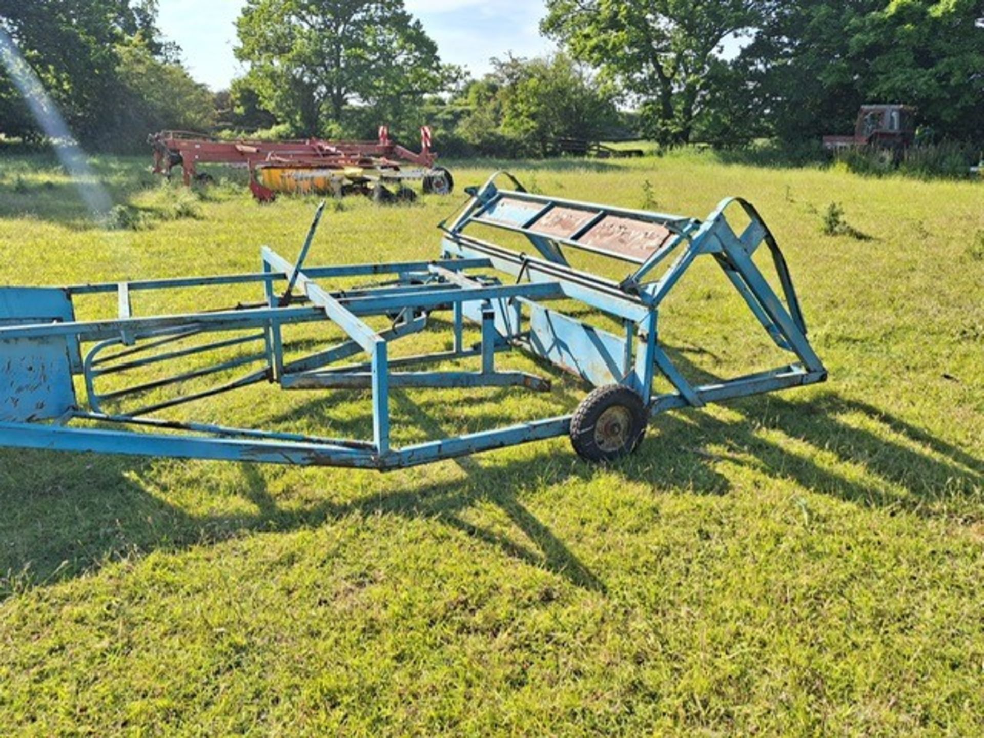 COOKS WINDROWER FLAT 8 SLEDGE - Image 4 of 4