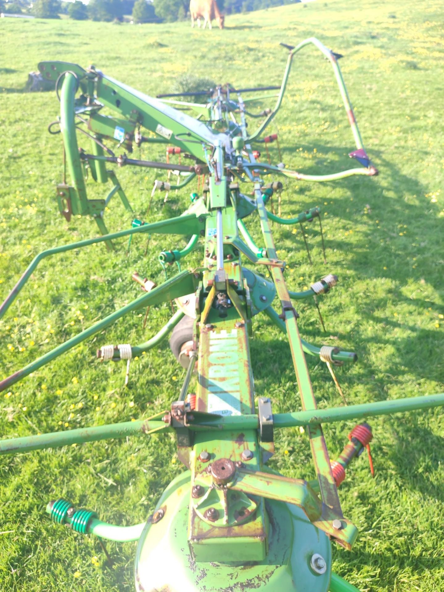 KRONE 6 ROTOR TEDDER, NO VAT - Image 2 of 3