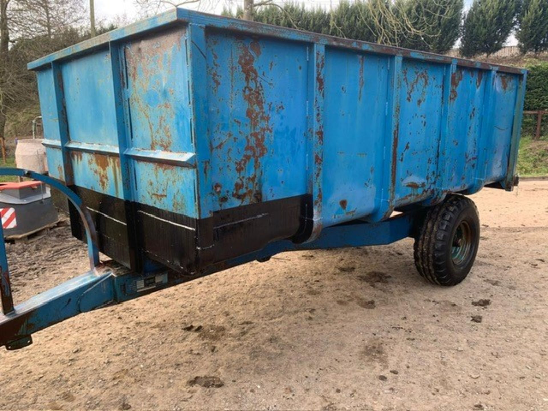 SALOP 6 TON TIPPING TRAILER -GRAIN TIGHT - Image 4 of 6