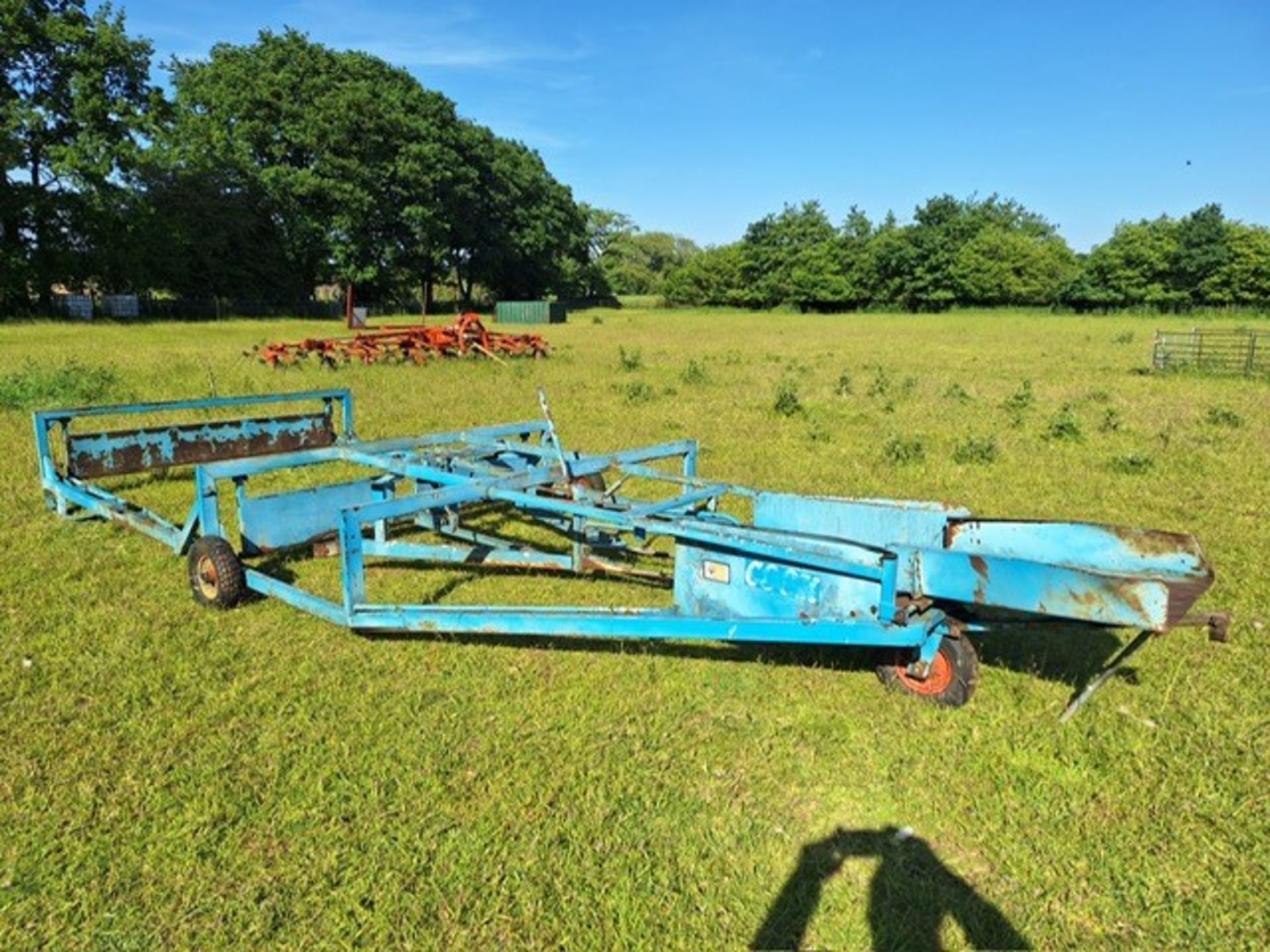 COOKS WINDROWER FLAT 8 SLEDGE