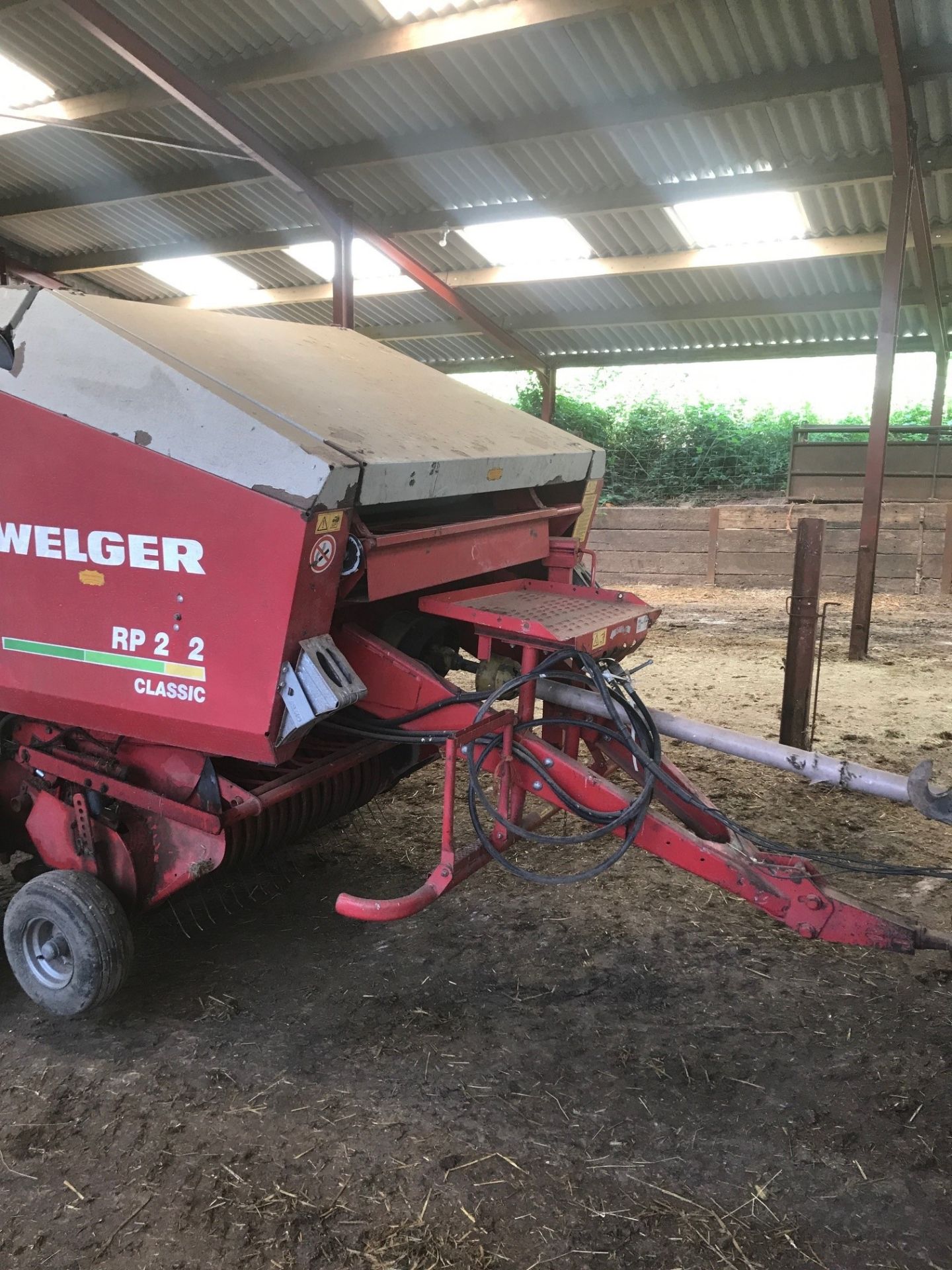 2004 WELGER 202 CLASSIC ROUND BALER - Image 9 of 10