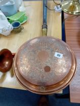 COPPER WARMING PAN