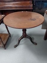 EARLY 19TH CENTURY TRIPOD TABLE