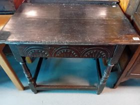 LATE 19TH CENTURY SIDE TABLE