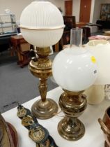 VICTORIAN OIL LAMP CONVERTED TO