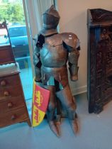 REPRODUCTION FRENCH STYLE SUIT OF ARMOUR