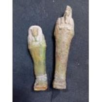 TWO EGYPTIAN TOMB FIGURES