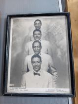 SIGNED PHOTOGRAPHY OF THE MILLS BROTHERS
