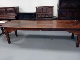 LARGE 19TH CENTURY AND LATER TABLE